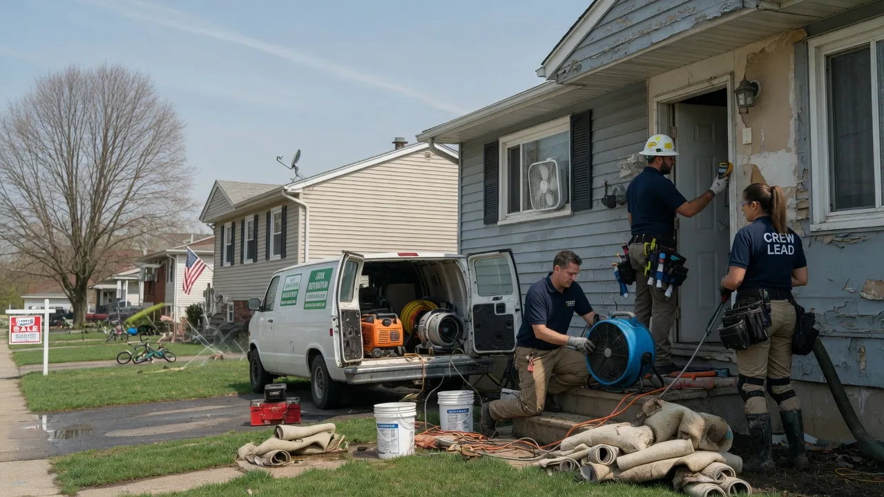 Flood Cleanup in Lone Tree, IA near me